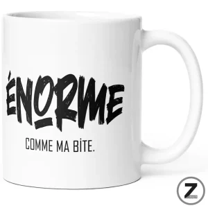 mug humour ENORME BITE