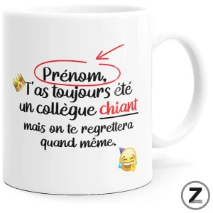 mug personnalisable COLLÈGUE CHIANT