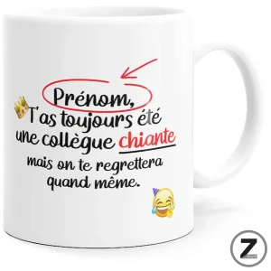 mug personnalisable COLLÈGUE CHIANTE
