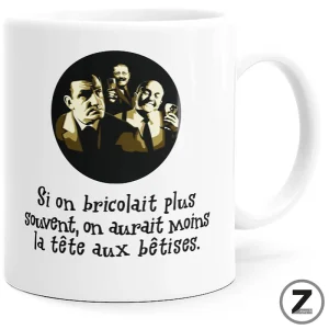 mug humour AUDIARD SI ON BRICOLAIT