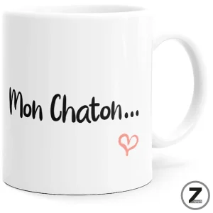 mug humour MON CHATON