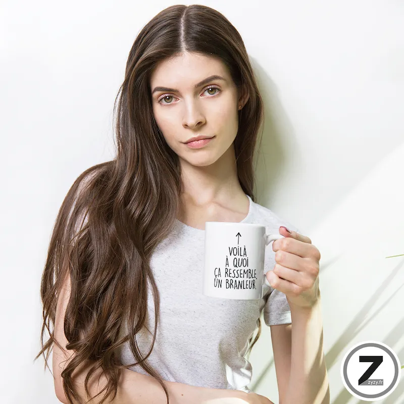 mug humour VOILA BRANLEUR – Image 3