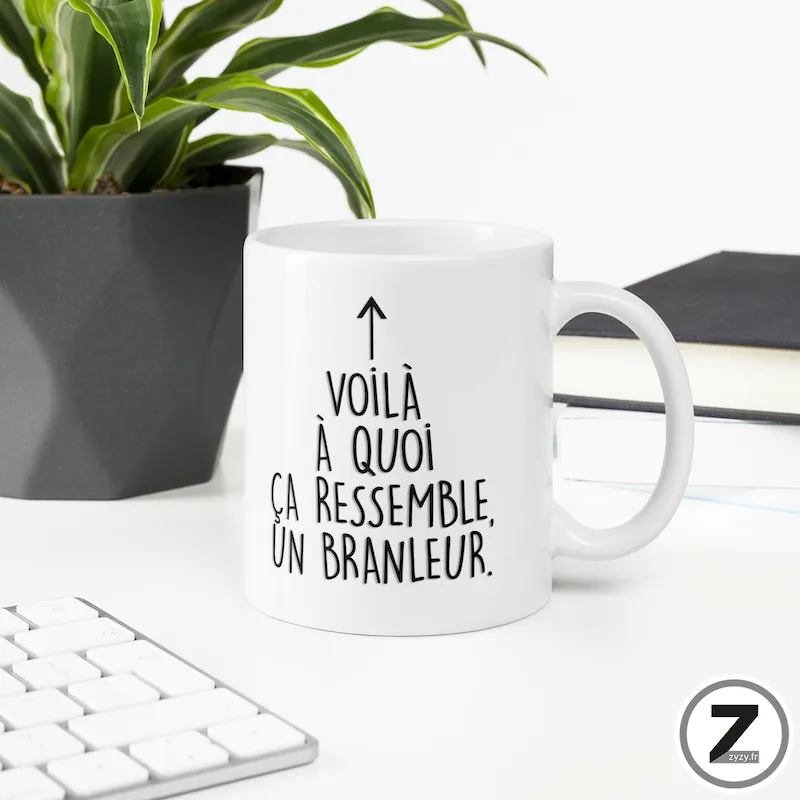 mug humour VOILA BRANLEUR – Image 4